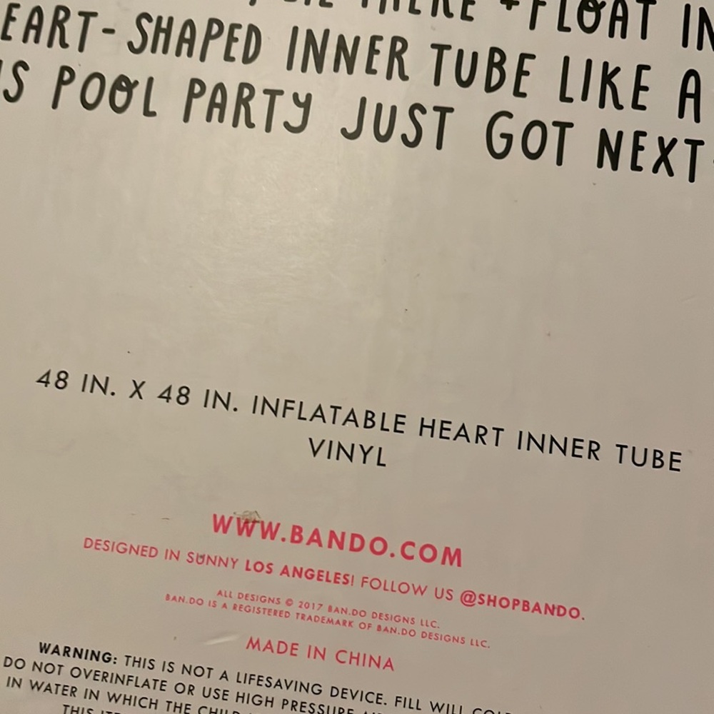 Museum of ice cream heart float new in box - Picture 3 of 3